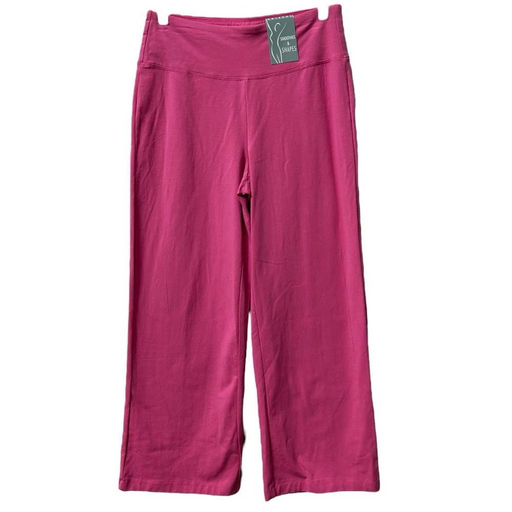 Weekend Routine by‎ Teezher NWT Women’s Pink Wide Leg Leggings  Sz S